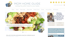 Desktop Screenshot of momhomeguide.com