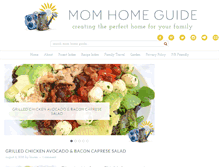 Tablet Screenshot of momhomeguide.com